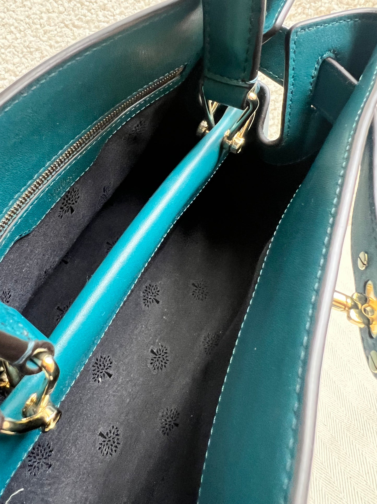 Mulberry Titanium Blue Small Islington (RRP £995)