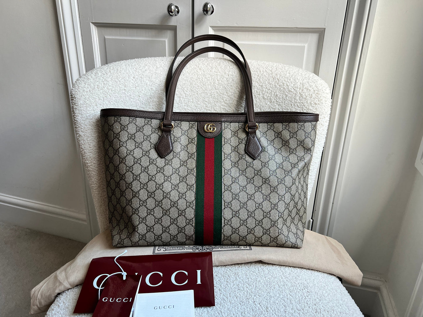 Gucci Ophidia GG Supreme Tote (RRP £1440)