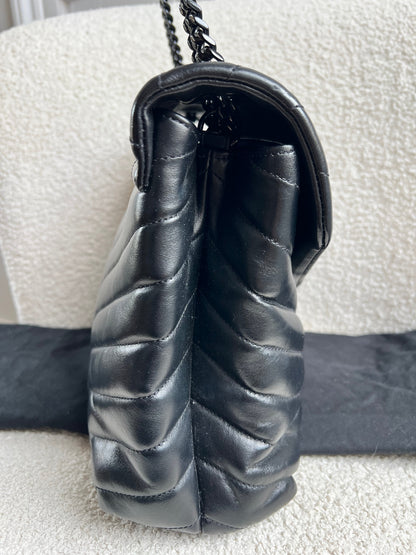 Yves Saint Laurent (YSL) Medium Black on Black LouLou (RRP £2,150)