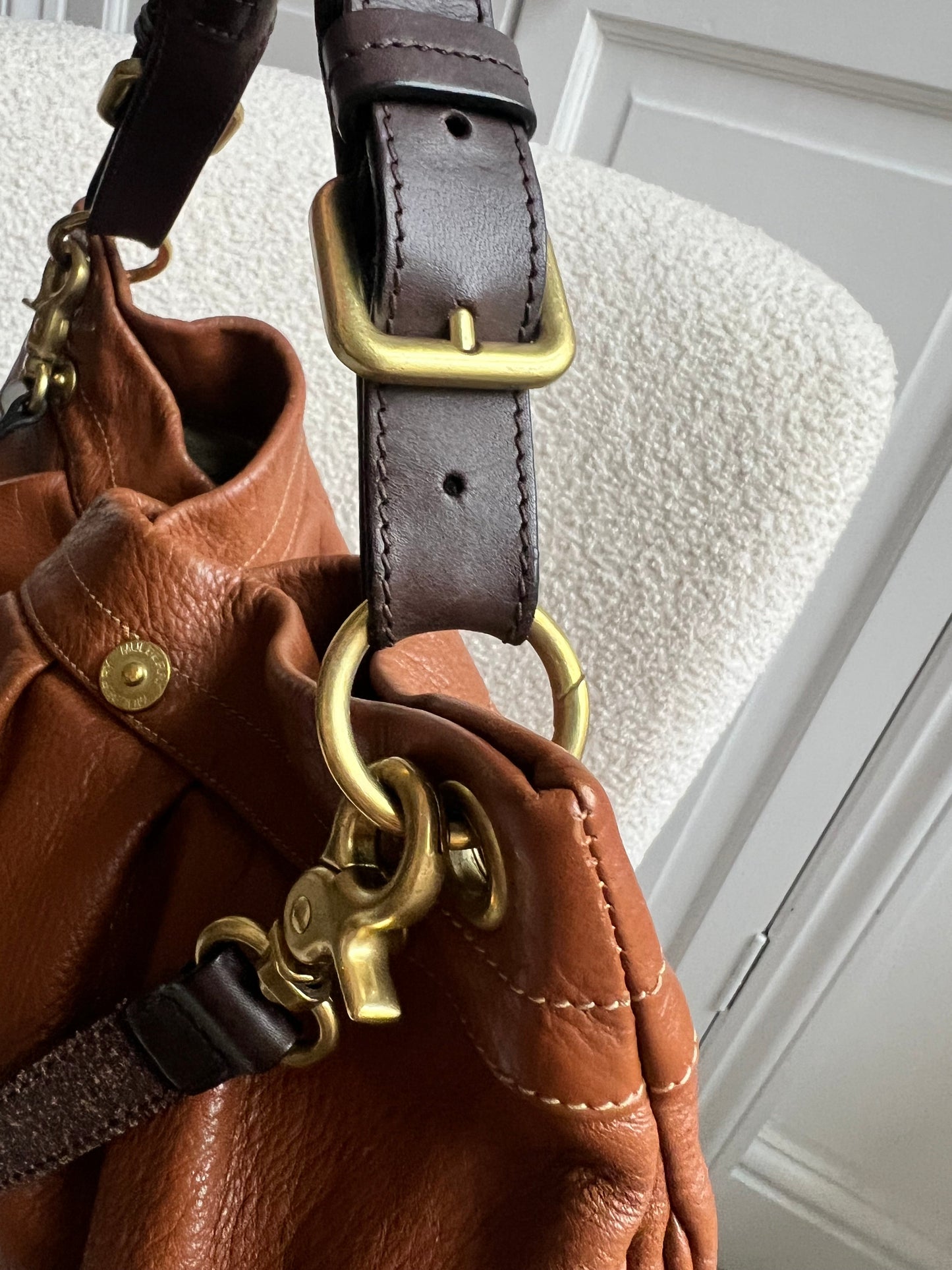 Mulberry East West Oak Mitzy Hobo