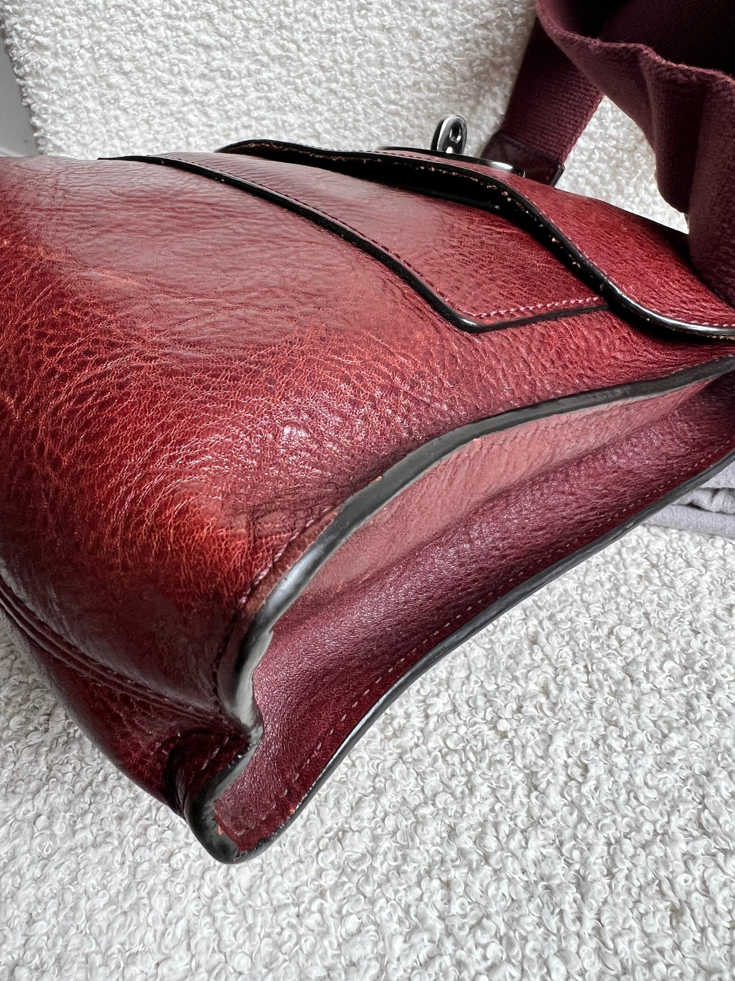 Mulberry Small Oxblood Antony