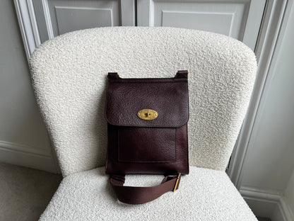 Mulberry Medium Oxblood Antony (RRP £695)