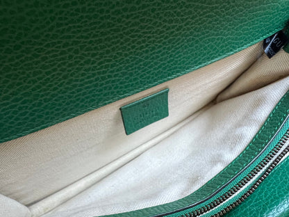 Gucci Dionysus GG Green Small Shoulder Bag (RRP £2,670)