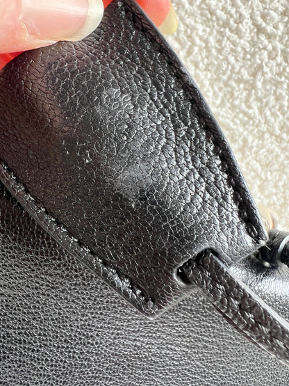 Mulberry Black Medium Lily with Silver Hardware (RRP £1095)