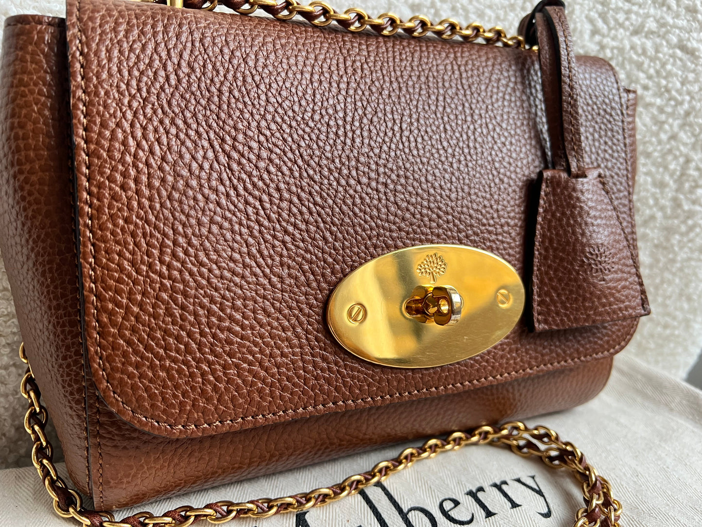 Mulberry Oak Regular Lily with Gold Hardware (RRP £995)