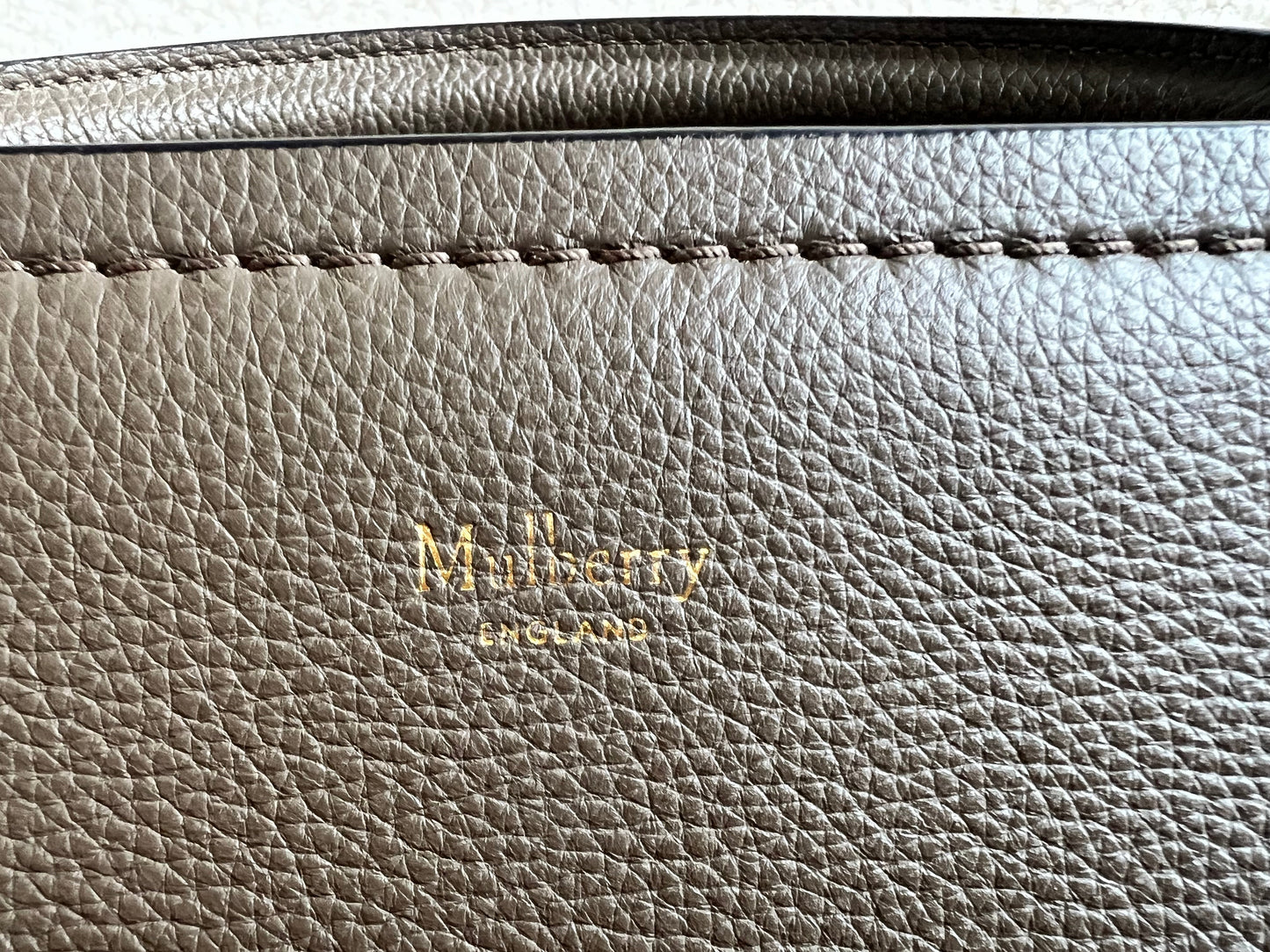 Mulberry Clay Large Amberley Satchel (RRP £1,195)