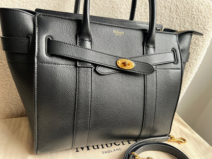 Mulberry Black Small Zipped Bayswater (RRP £1,245)