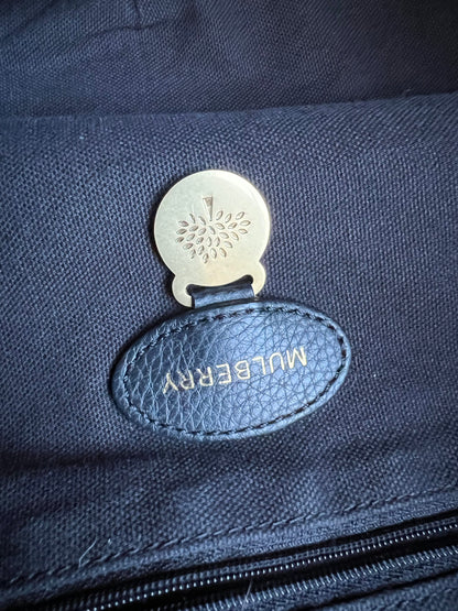 Mulberry Black Mitzy Tote