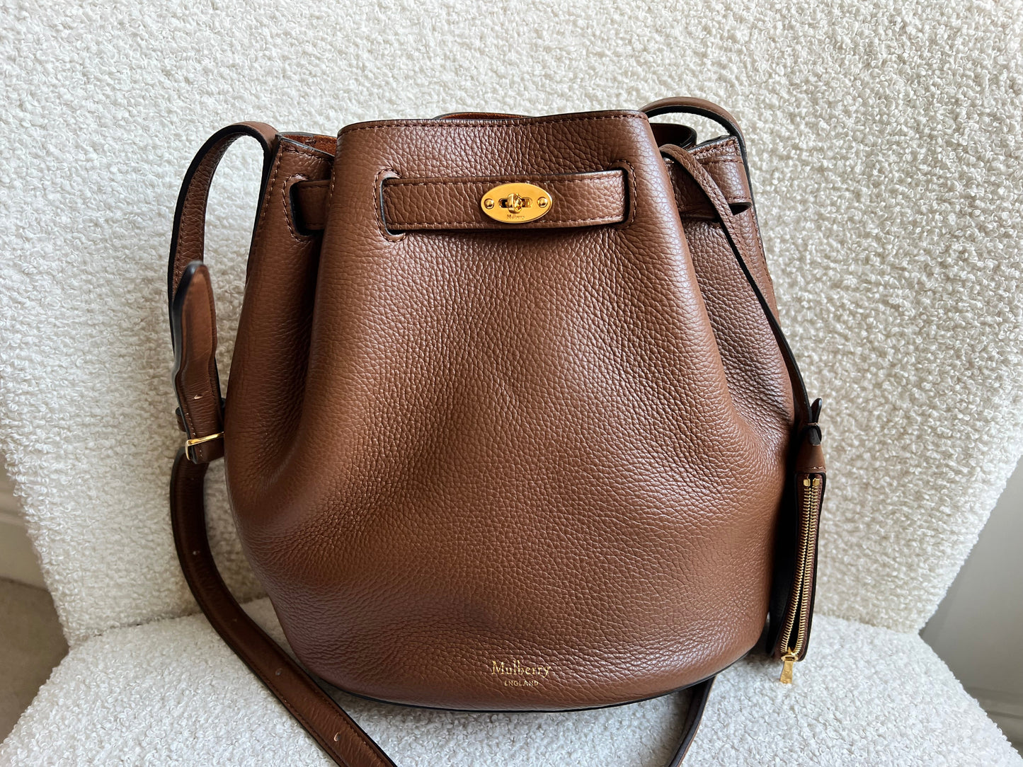 Mulberry Oak Abbey Bucket Bag (RRP £695)