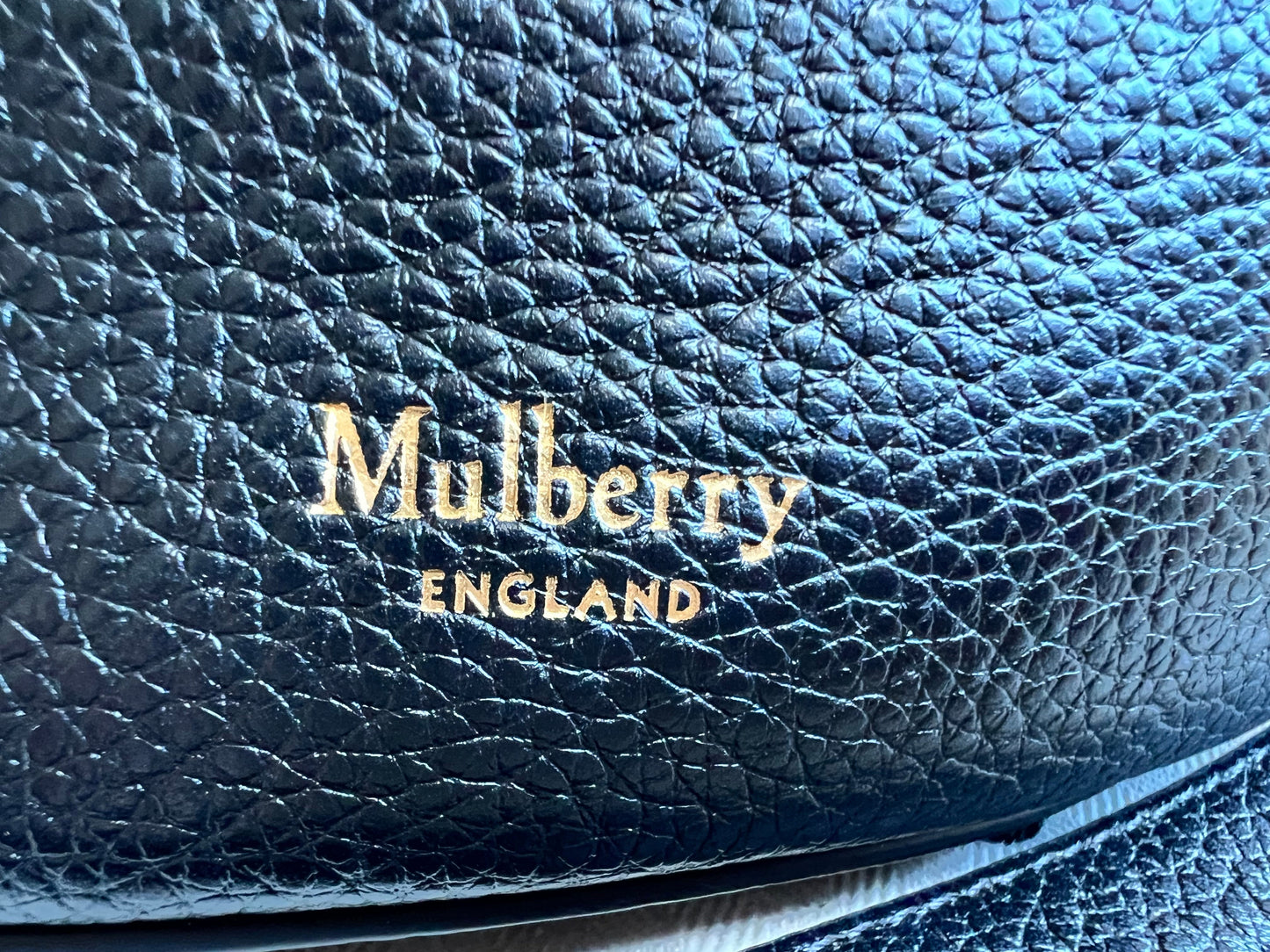 Mulberry Black Abbey Bucket Bag (RRP £695)