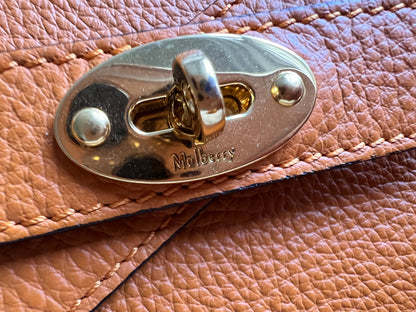 Mulberry Orange Small Zipped Bayswater (RRP £1,195)