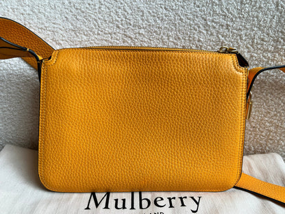 Mulberry Billie in Double Yellow Small Classic Grain (RRP £895)