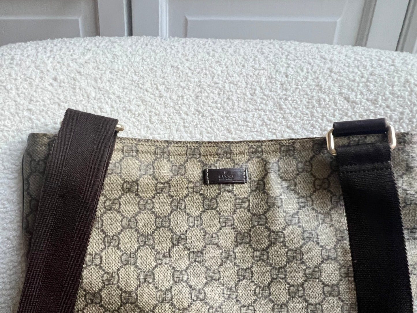 Gucci GG Canvas Messenger Bag