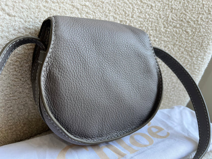 Chloe Small Cashmere Grey Marcie Saddle Bag (RRP £1050)
