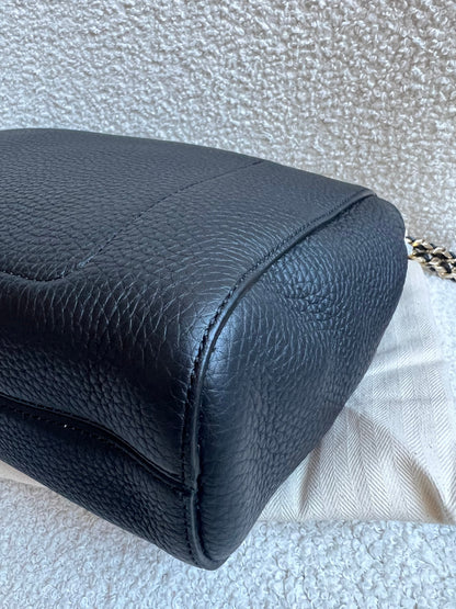 Mulberry Black Medium Top Handle Lily (RRP £1075)