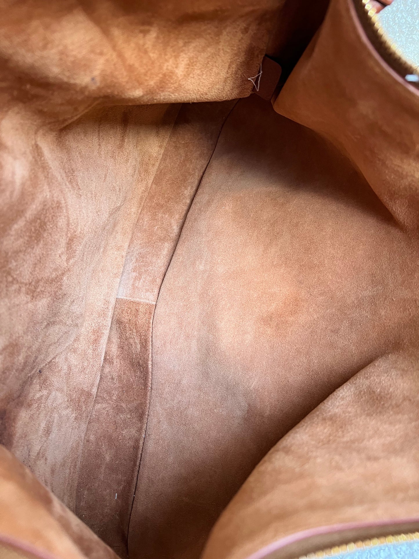 Celine Large Romy Bag in Tan Calfskin (RRP £2350)