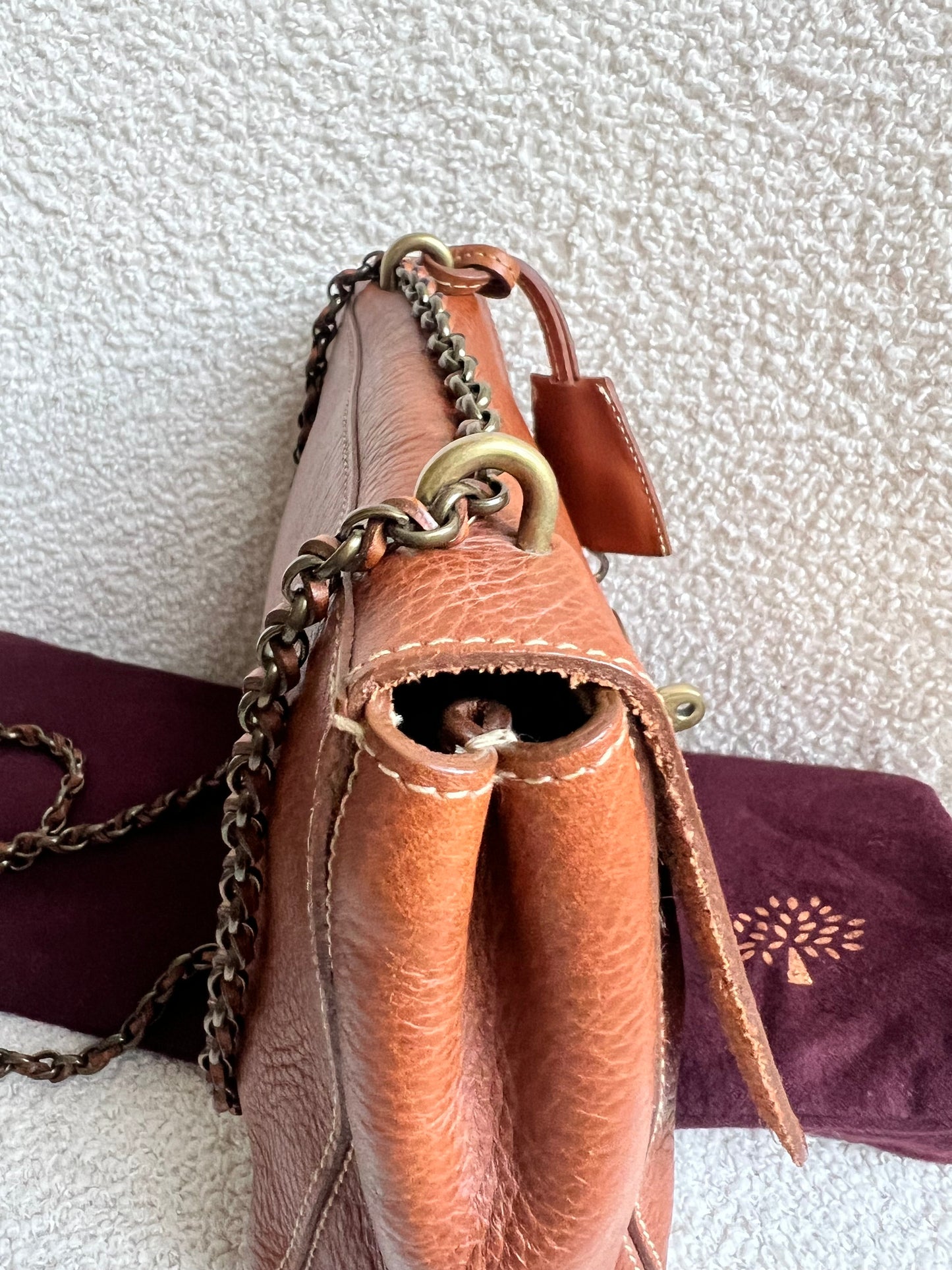 Mulberry Oak Regular Lily with Gold Hardware (RRP £895)
