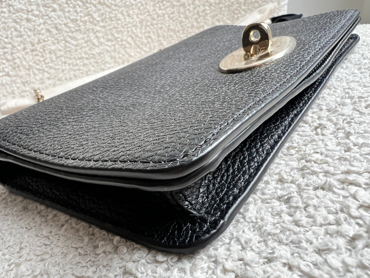 Mulberry Black Bayswater Clutch (RRP £495)