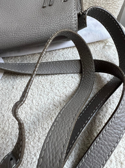 Chloe Small Cashmere Grey Marcie Saddle Bag (RRP £1050)