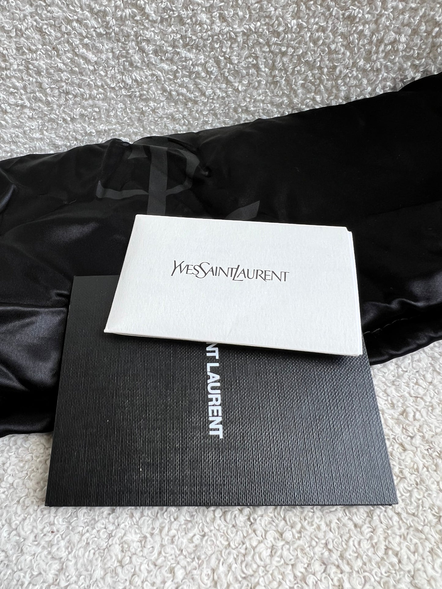 Yves Saint Laurent (YSL) Black Belle de Jour Clutch