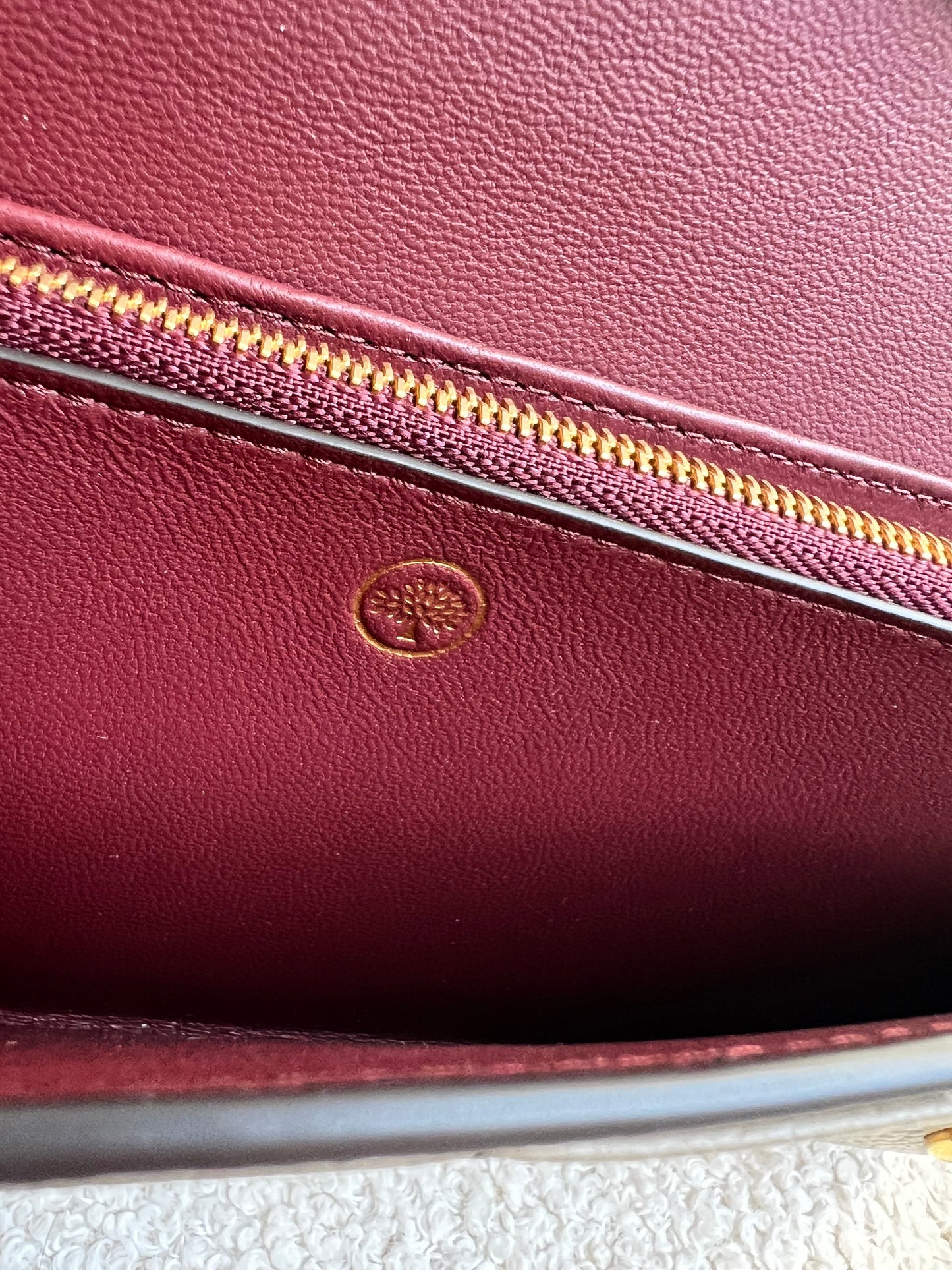 Mulberry Clay Continental Wallet (RRP £375)