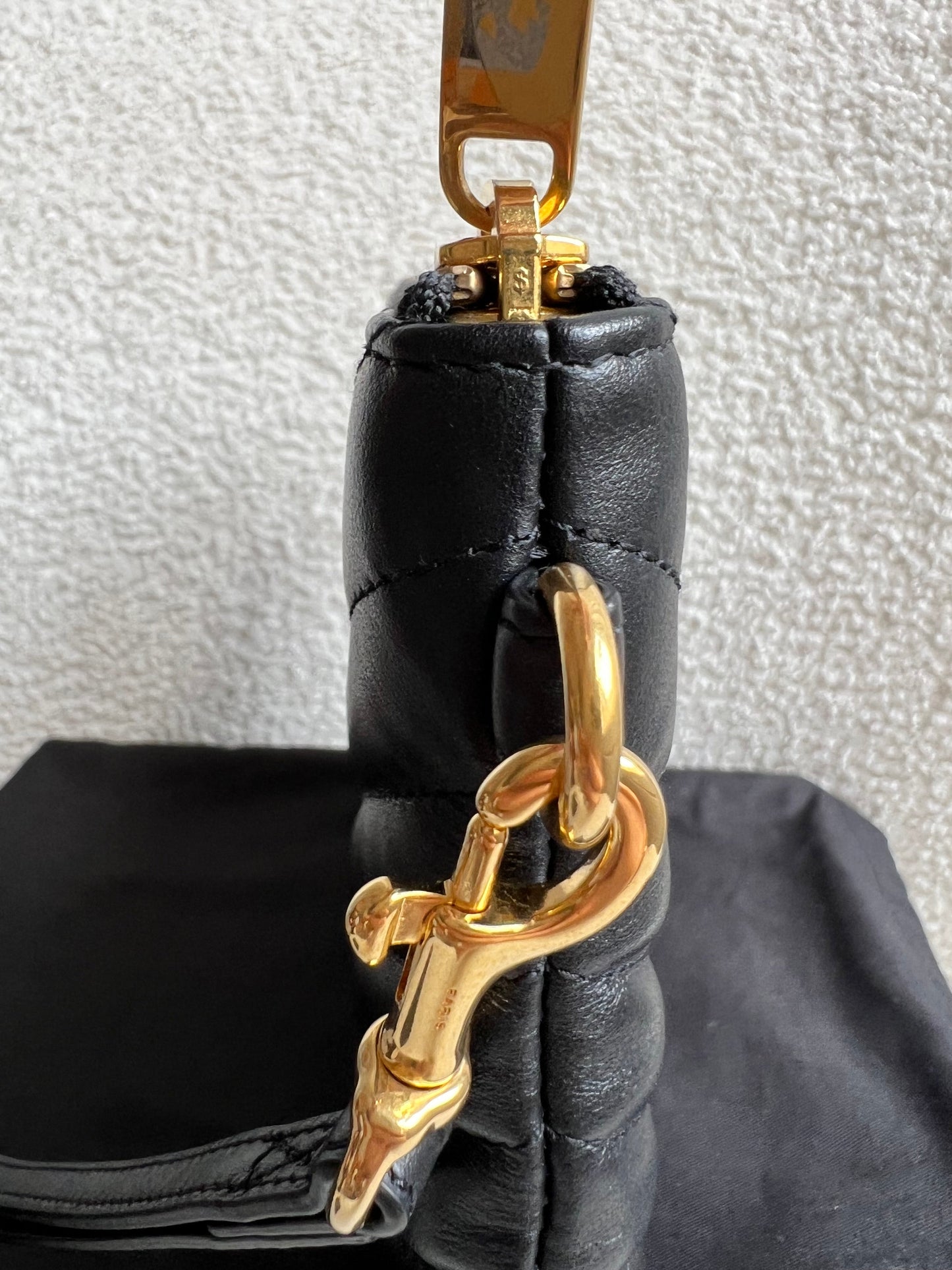 Yves Saint Laurent (YSL) Black Monogram Clutch Pouch (RRP £530)