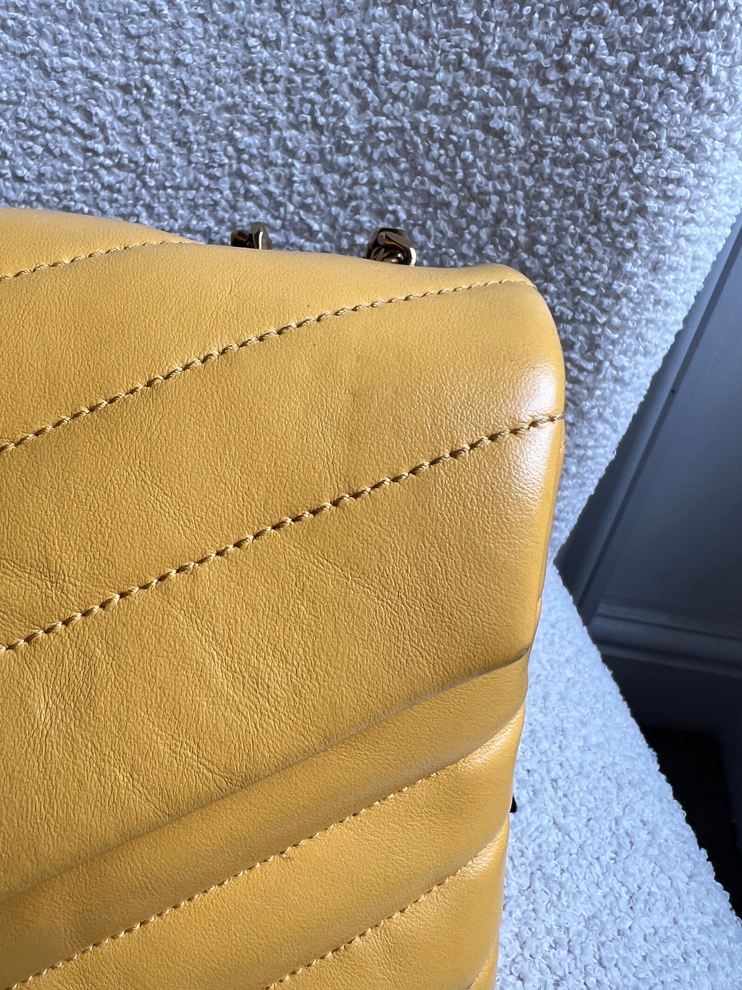 Yves Saint Laurent (YSL) Yellow Small Lou Lou (RRP £1,900)