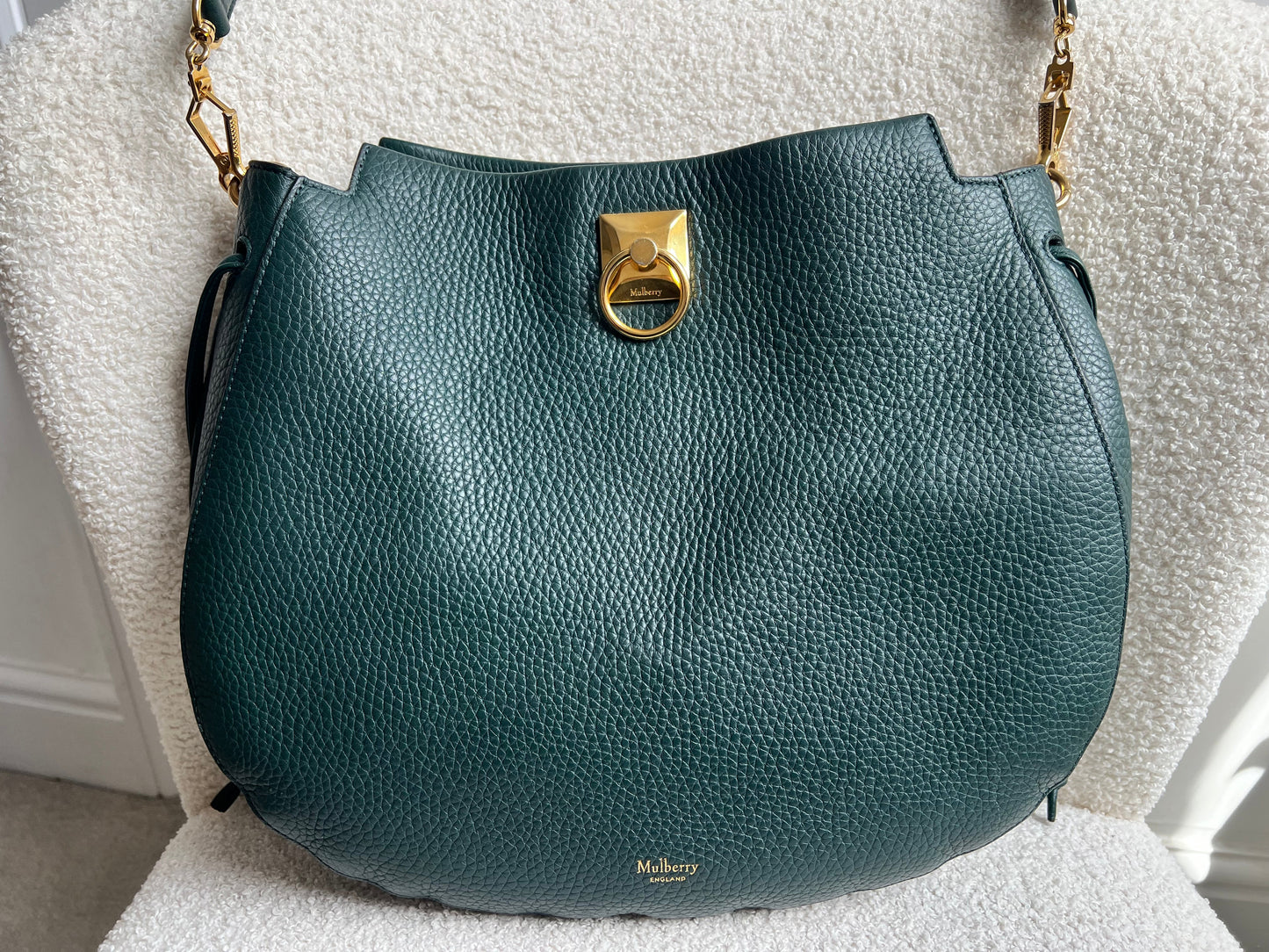 Mulberry Green Iris Hobo (RRP £1,350)