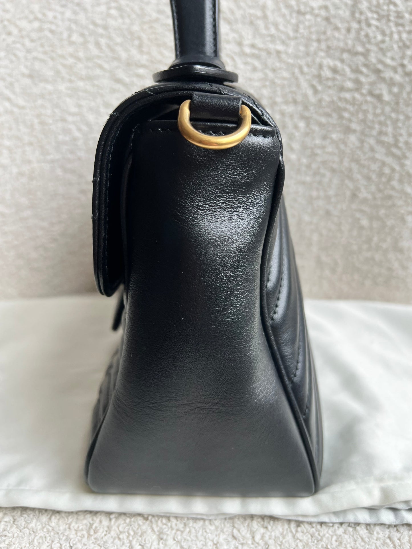 Gucci GG Black Small Top Handle Bag (RRP £2050)