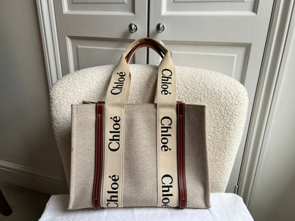 Chloe Medium Woody Tote Bag (RRP £950)