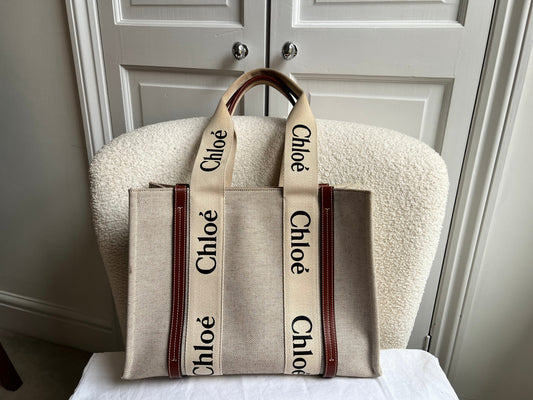 Chloe Medium Woody Tote Bag (RRP £950)