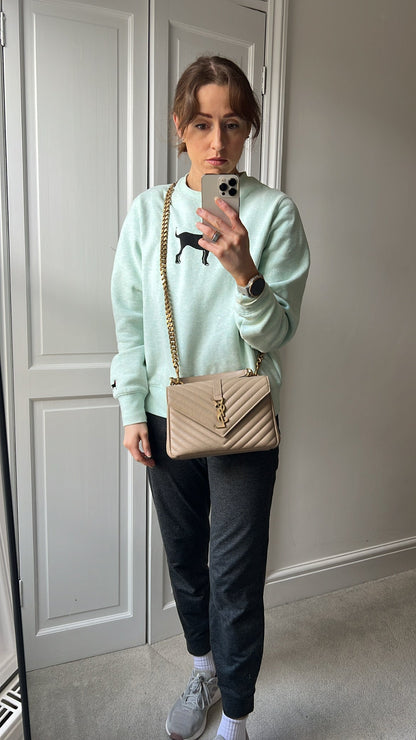 Yves Saint Laurent (YSL) Beige Medium College (£2000)