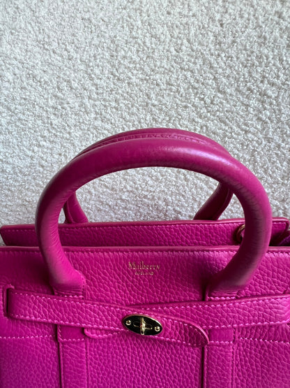 Mulberry Pink Mini Zipped Bayswater (RRP £1095)