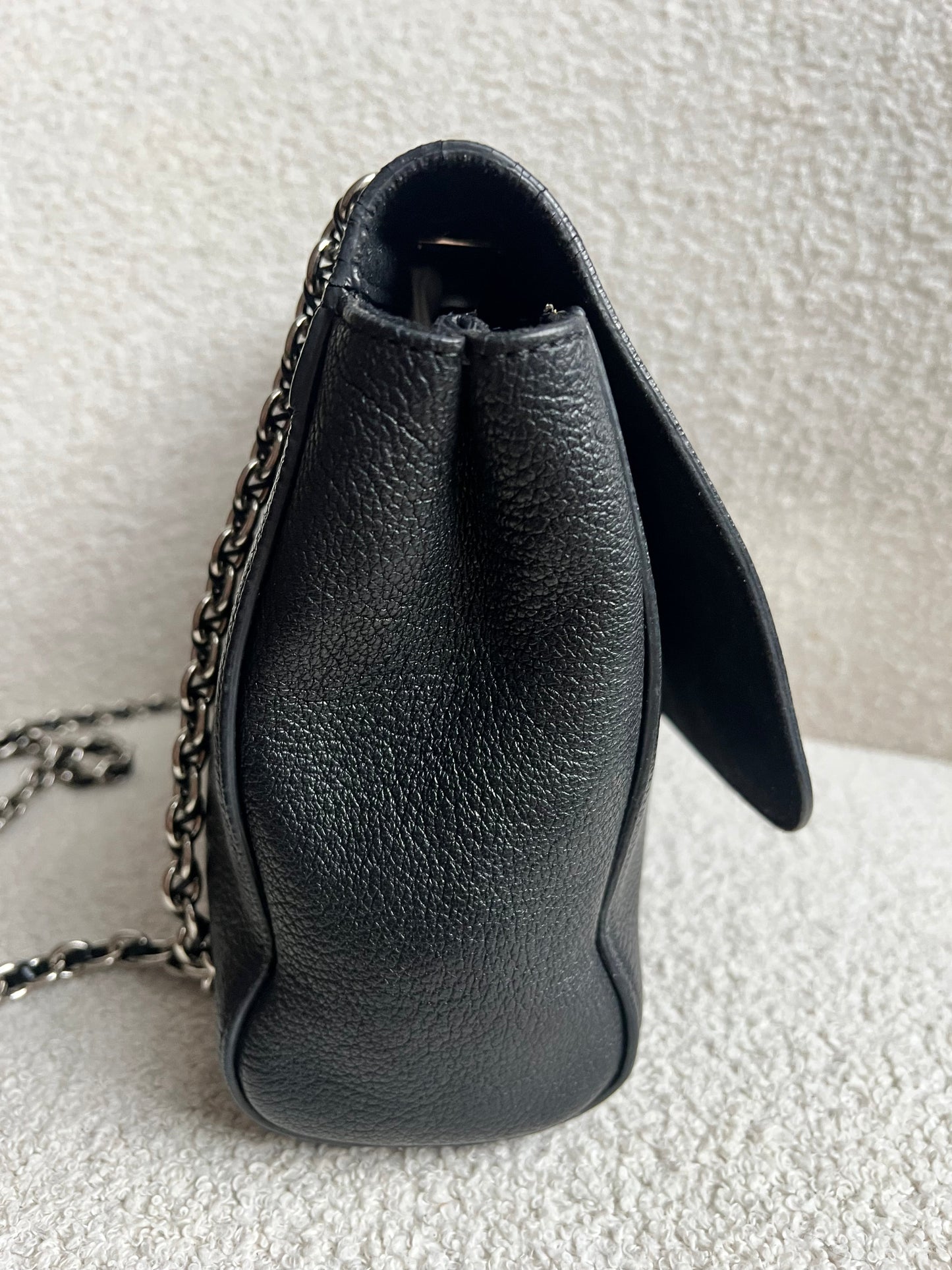 Mulberry Black Medium Lily with Silver Hardware (RRP £1095)