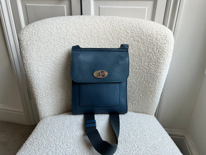 Mulberry Medium Deep Sea Blue Antony (RRP £695)