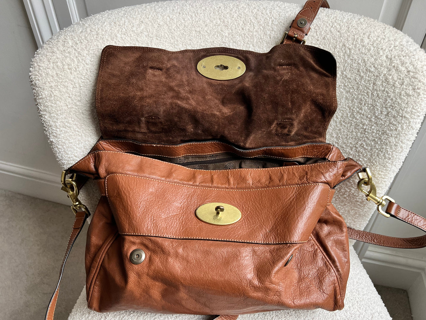 Mulberry Oversized Oak Alexa (RRP £1100)