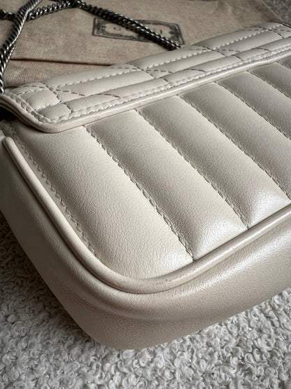 Gucci GG Cream Marmont Super Mini Aria Shoulder Bag (RRP £985)