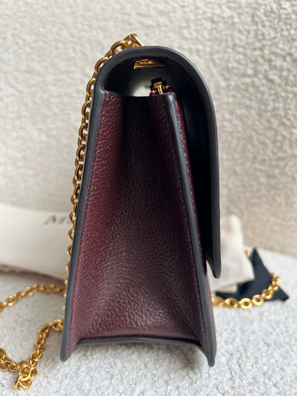 Mulberry Oxblood Medium Darley Shoulder Bag (RRP £695)