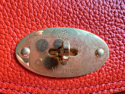 Mulberry Orange Mini Alexa (RRP £995)