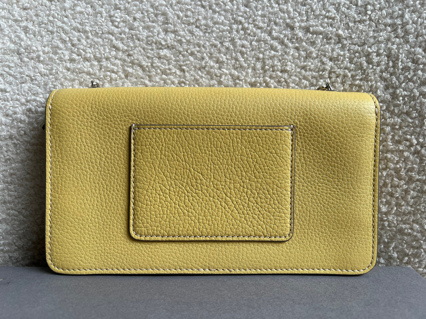 Mulberry Camomile Yellow Bayswater Clutch (RRP £495)