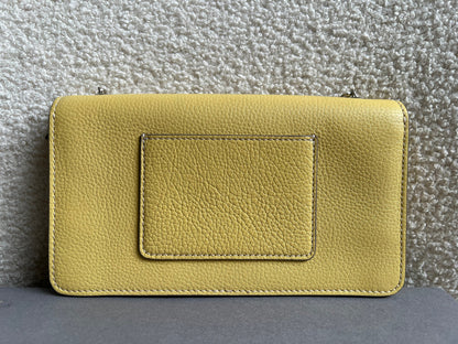 Mulberry Camomile Yellow Bayswater Clutch (RRP £495)