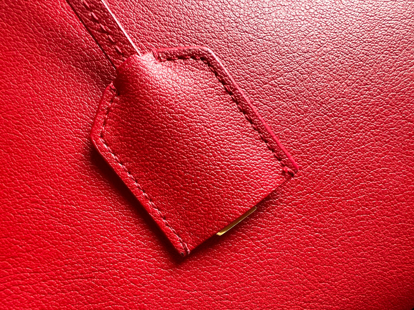 Yves Saint Laurent (YSL) Red E/W Shopping Tote (RRP £1115)