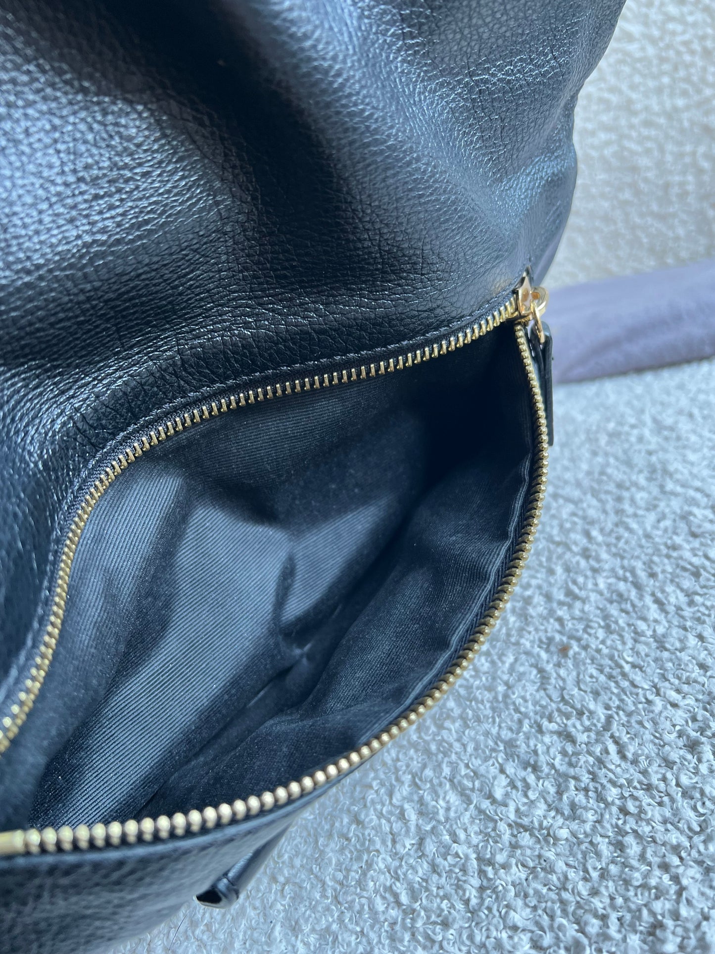 Mulberry Black Daria Clutch (RRP £550)