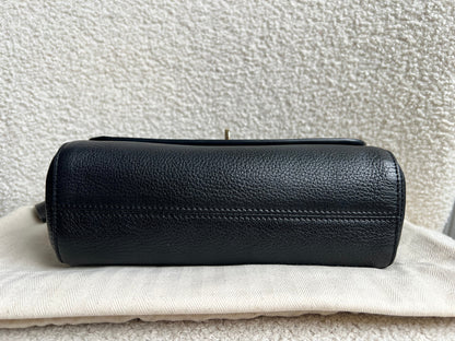 Mulberry Black Regular Lily with Gold Hardware (RRP £995)