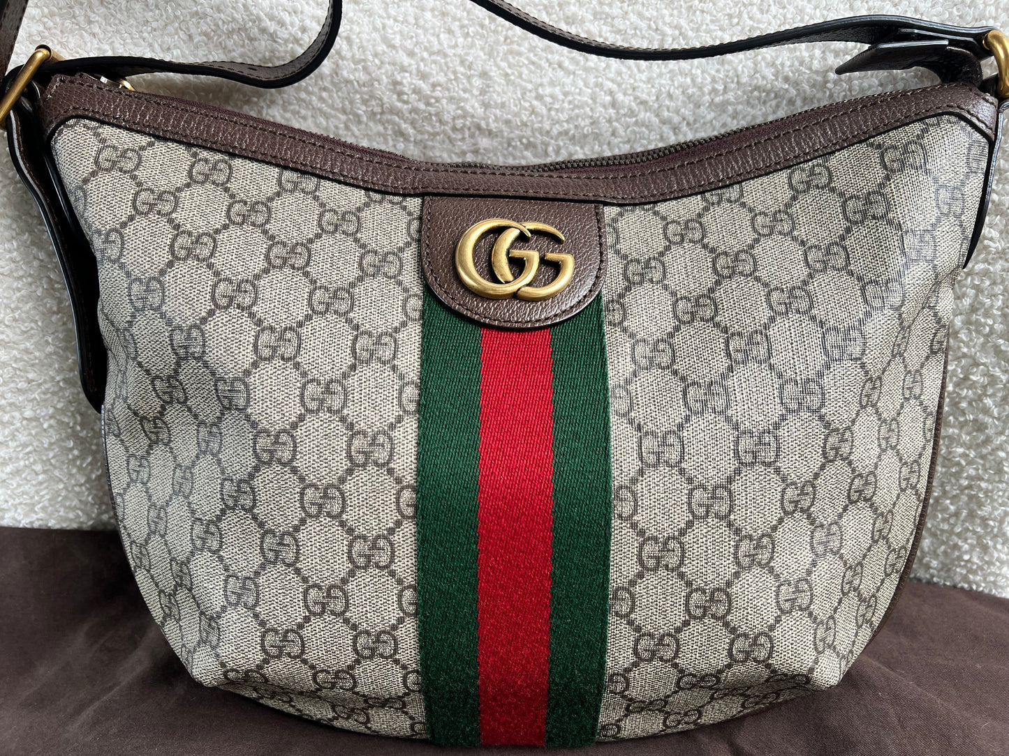 Gucci GG Supreme Ophidia Small Shoulder Bag (RRP £1190)
