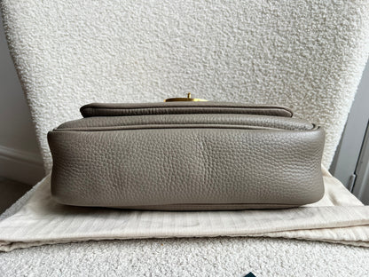 Mulberry Solid Grey Darley Shoulder Bag (RRP £1095)