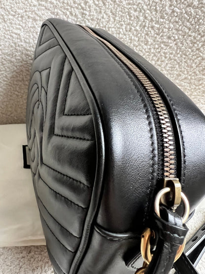 Gucci GG Black Marmont Small Shoulder Bag (RRP £1440)