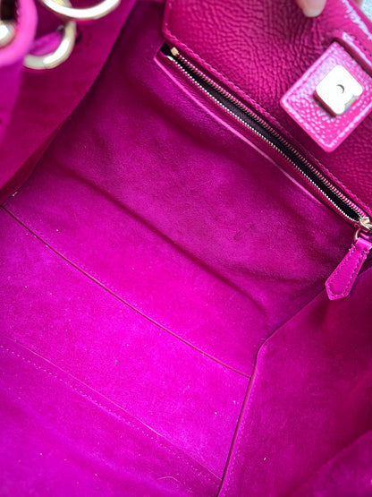 Mulberry Small Spongy Patent Pink Iris