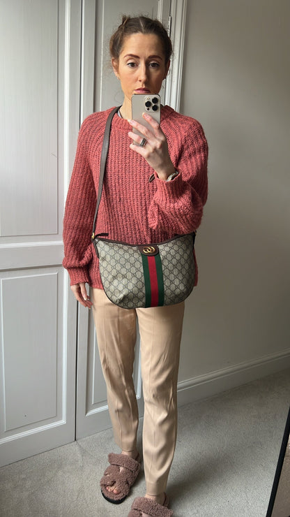Gucci GG Supreme Ophidia Small Shoulder Bag (RRP £1190)