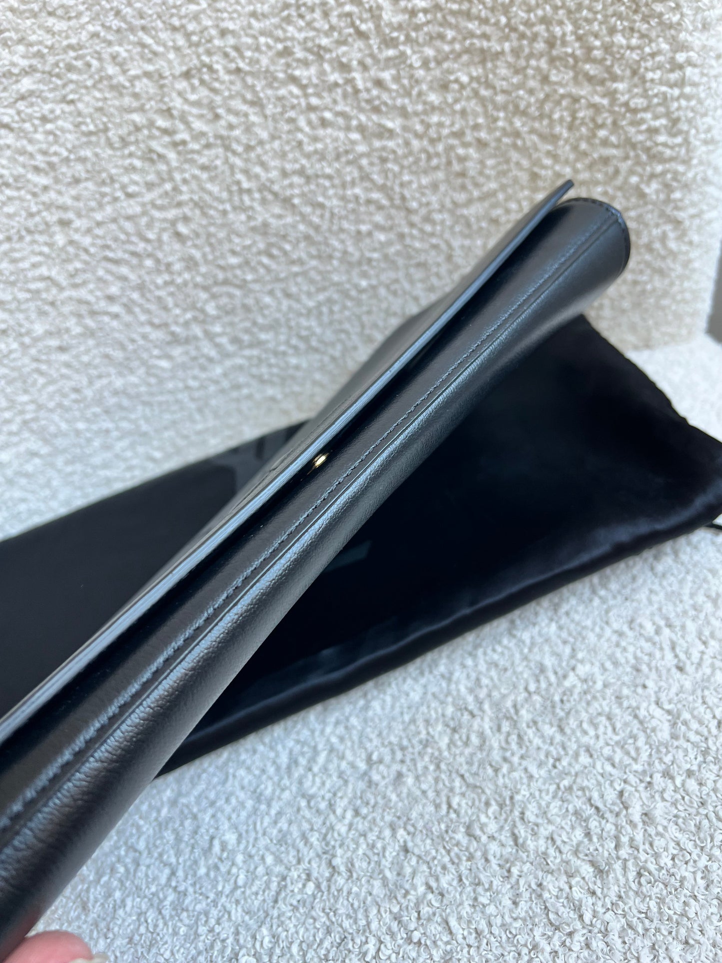Yves Saint Laurent (YSL) Black Belle de Jour Clutch